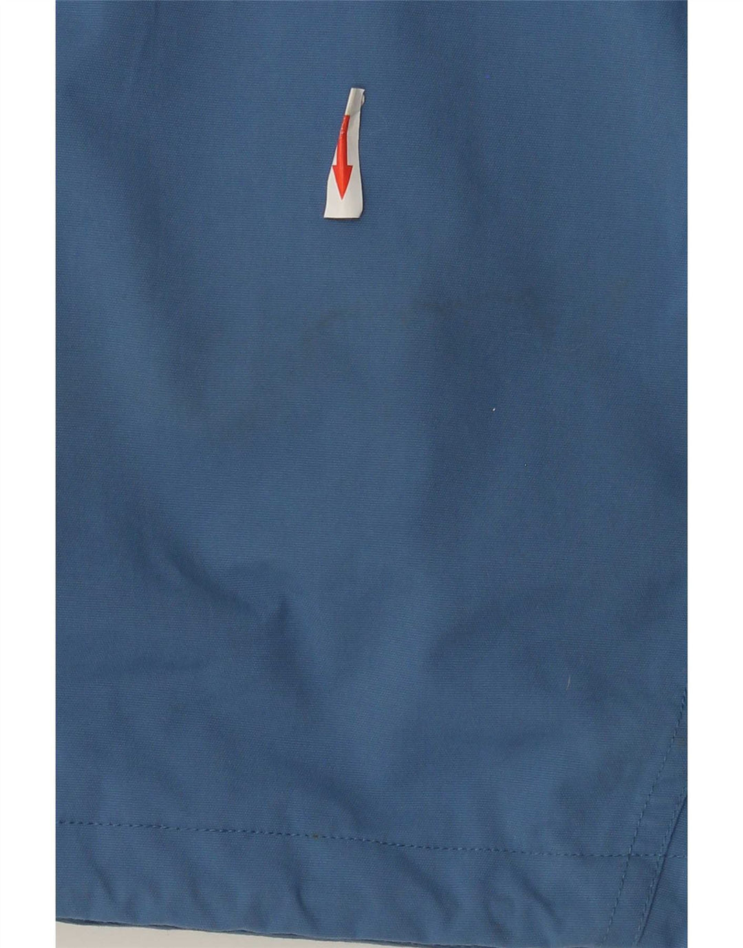 Jaqueta corta-vento masculina Helly Hansen com capuz UK 40 grande bloco colorido azul