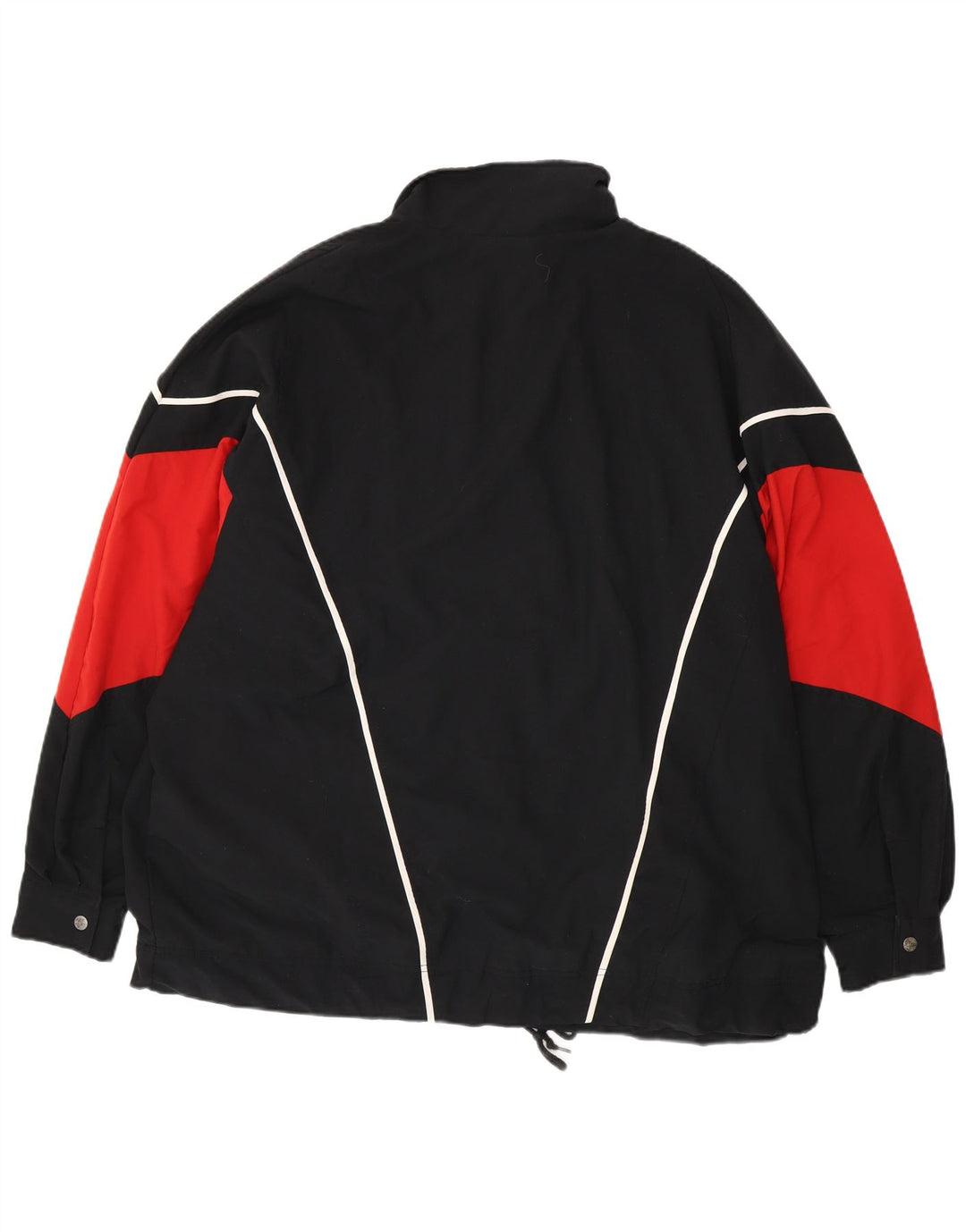 Jaqueta bomber masculina Nike UK 47/48 2XL preta colorblock poliéster