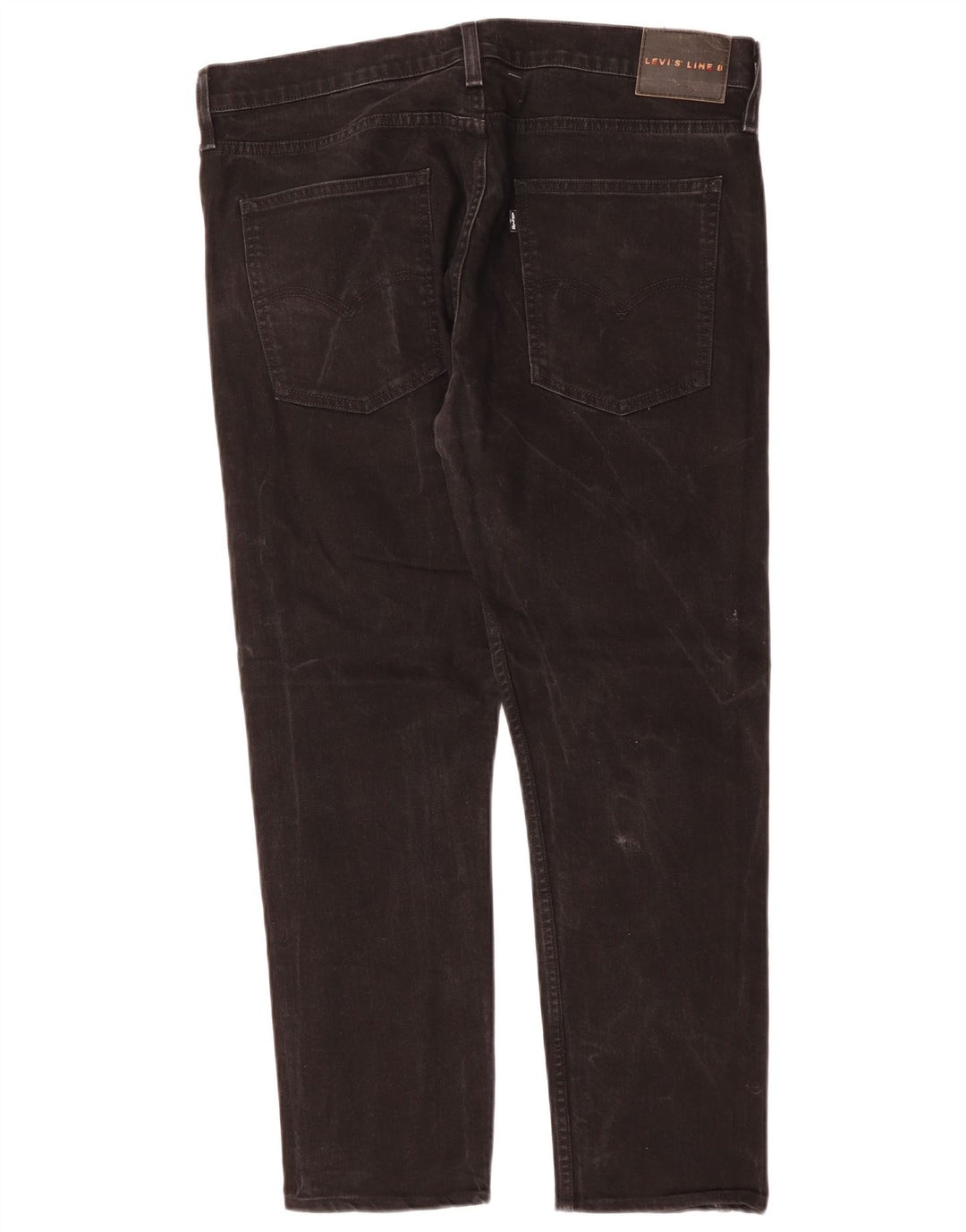 Jeans retos masculinos LEVI'S W36 L27 algodão preto