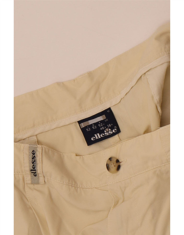 Shorts chino masculino ELLESSE Pegged W36 grande bege