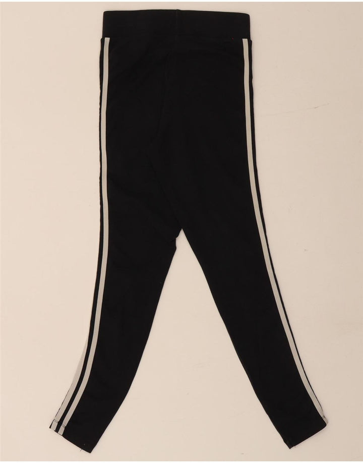 Leggings Adidas Femininas UK 8 Pequenas Pretas