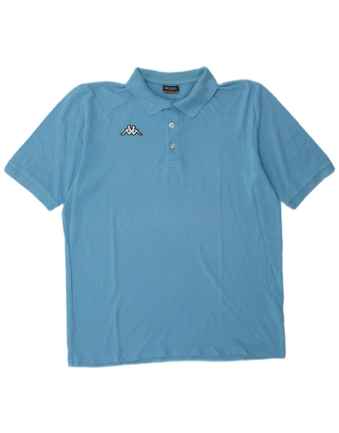 Camisa polo masculina KAPPA XL algodão azul