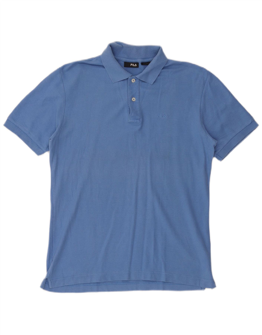 Camisa Polo Masculina Fila Azul Médio