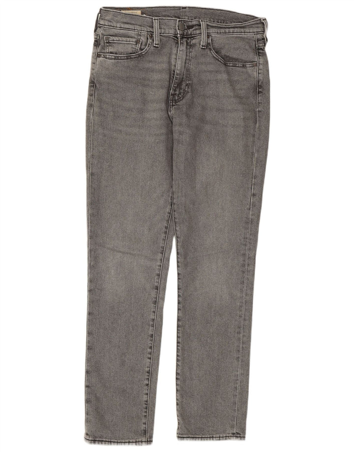 Calça Jeans Levis 511 Slim Masculina W32 L30 Cinza Algodão