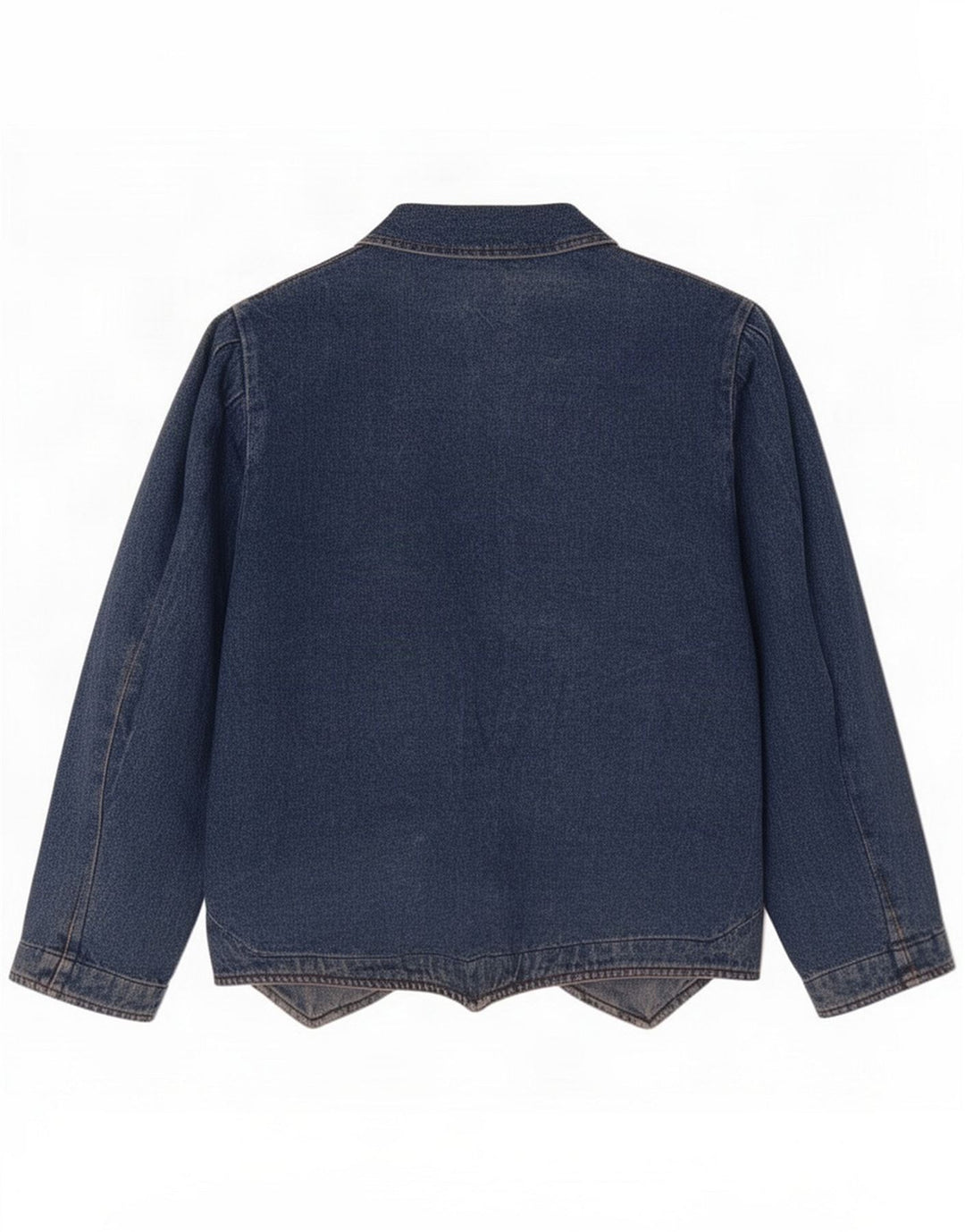 Jaqueta blazer jeans feminina vintage grande de 1 botão IT 42 Azul médio