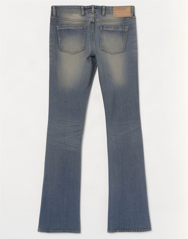 Calça Jeans Bootcut Feminina Benetton W32 L32 Azul