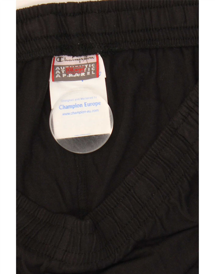 Shorts esportivos masculinos Champion 2XL algodão preto