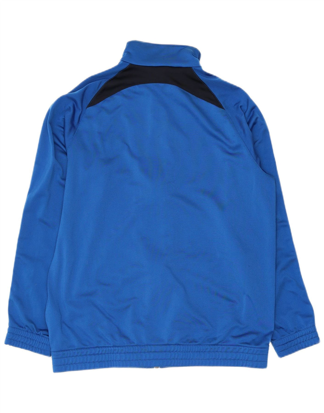 Jaqueta Adidas Meninos Treino Top 15-16 Anos Azul Colorblock Poliéster