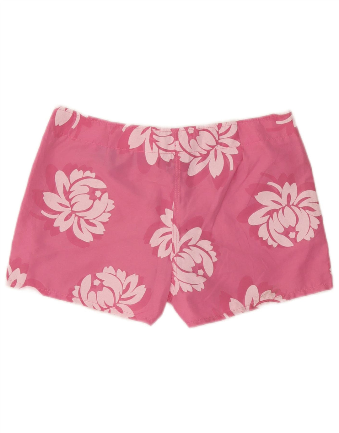 Shorts de natação feminino Fila UK 12 médio rosa floral poliamida