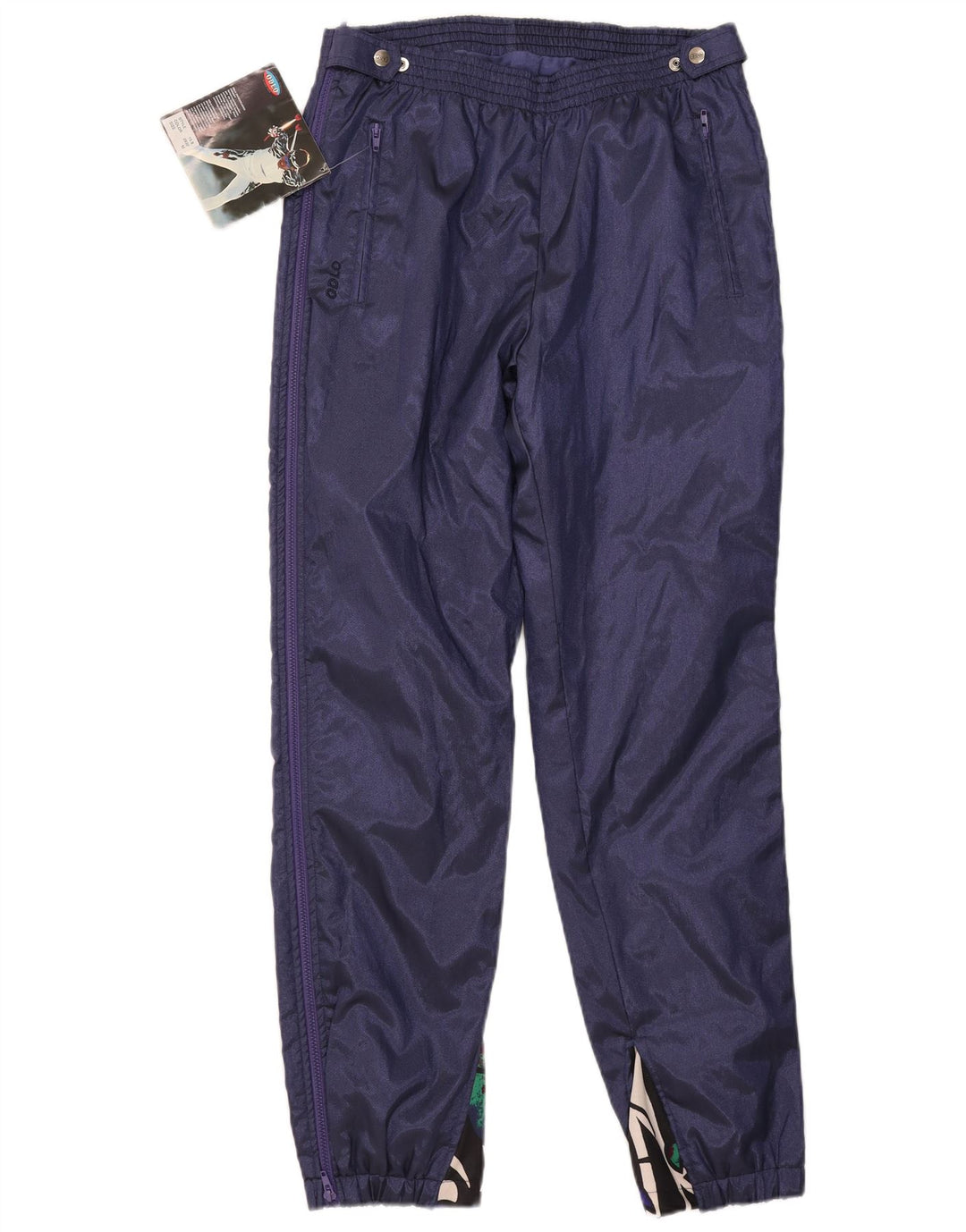 Calça corta-vento feminina Odlo EU 40/42 médio roxo poliéster