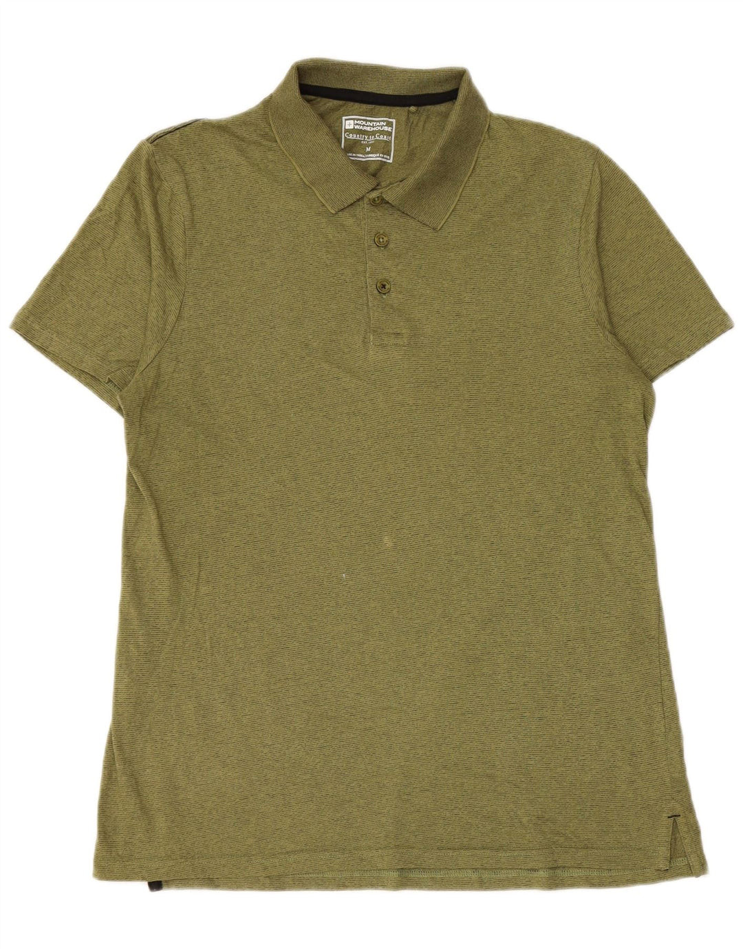 Camisa polo masculina Mountain Warehouse médio cáqui