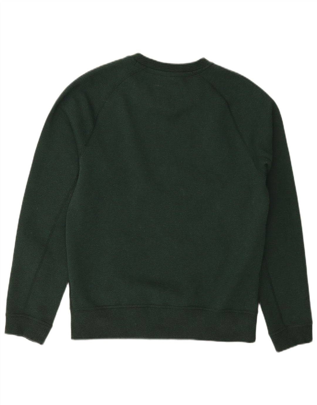 NIKE Mens Moletom Jumper Pequeno Algodão Verde