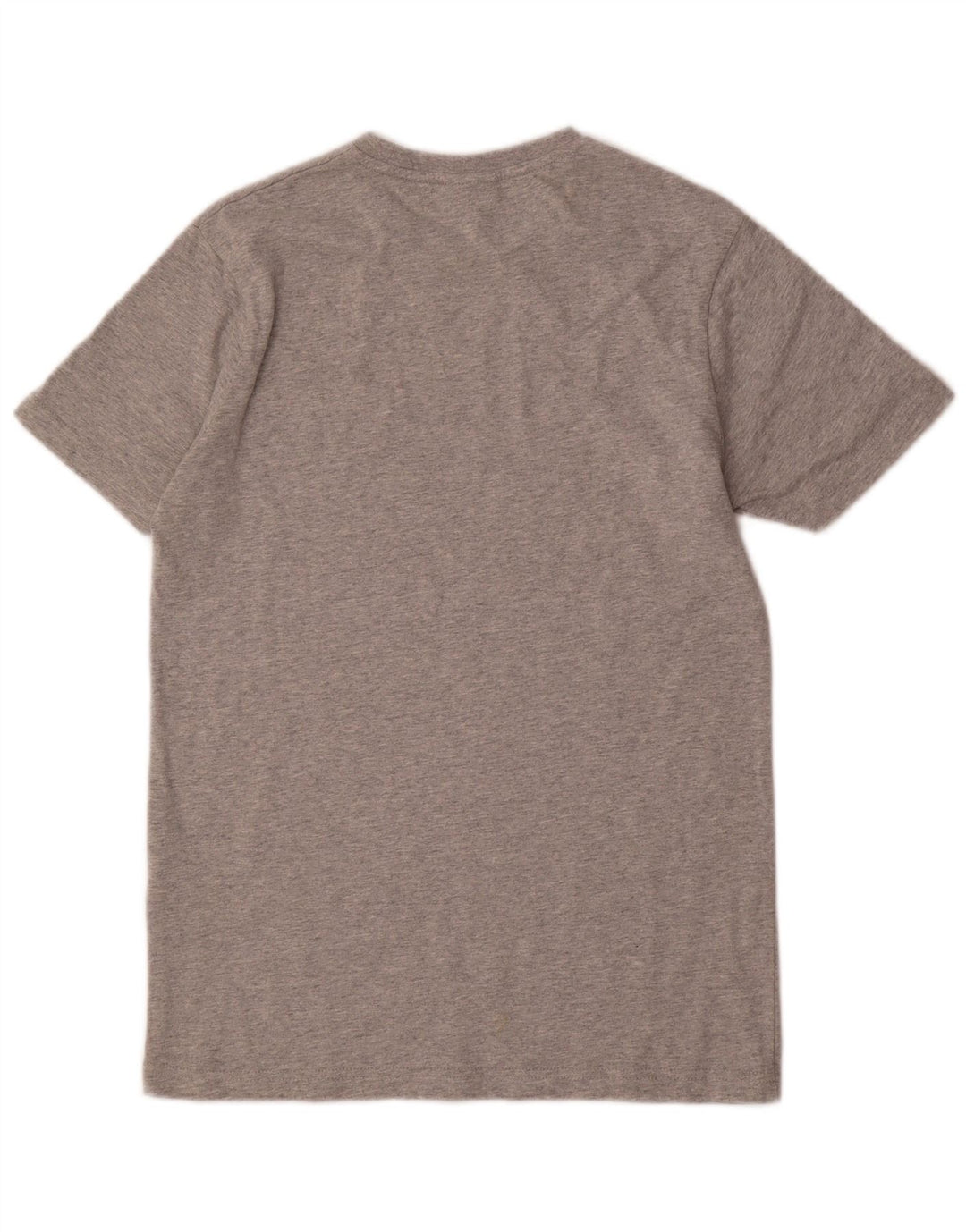 Ellesse Camiseta masculina gráfica top pequeno algodão manchado cinza