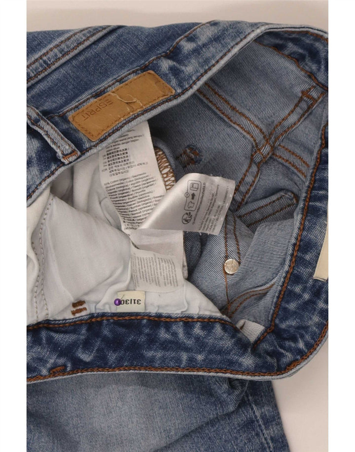 Calça jeans skinny feminina Esprit W31 L30 azul algodão