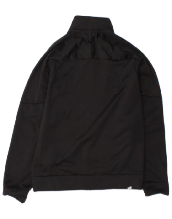 Jaqueta Puma Girls Graphic Treino Top 9-10 Anos Poliéster Preto