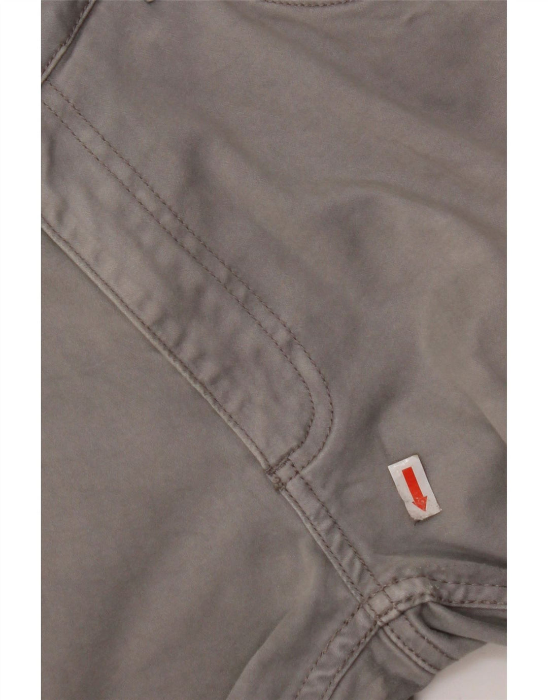 Calça feminina casual de ajuste regular DACK'S IT 46 grande W32 L31 cinza