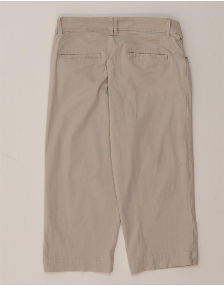 LEE Womens Straight Capri Trousers US 10 Large W30 L19 Grey Cotton Vintage Lee and Second-Hand Lee from Messina Hembry 