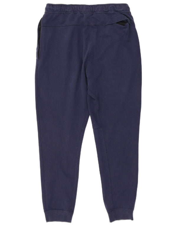 Calça de treino masculina Nike joggers médio azul marinho algodão