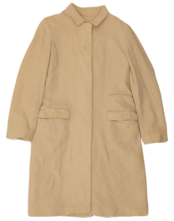 Casaco impermeável feminino de ajuste regular Whistler Reino Unido 14 médio off white lã