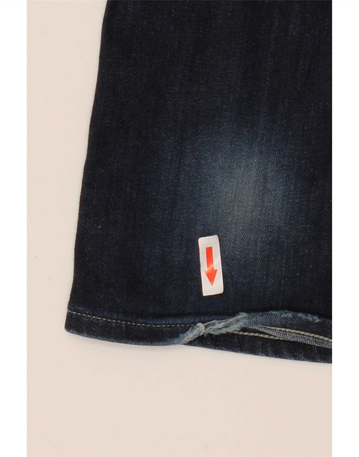 Calça jeans feminina G-Star 3301 Slim W30 L31 azul marinho