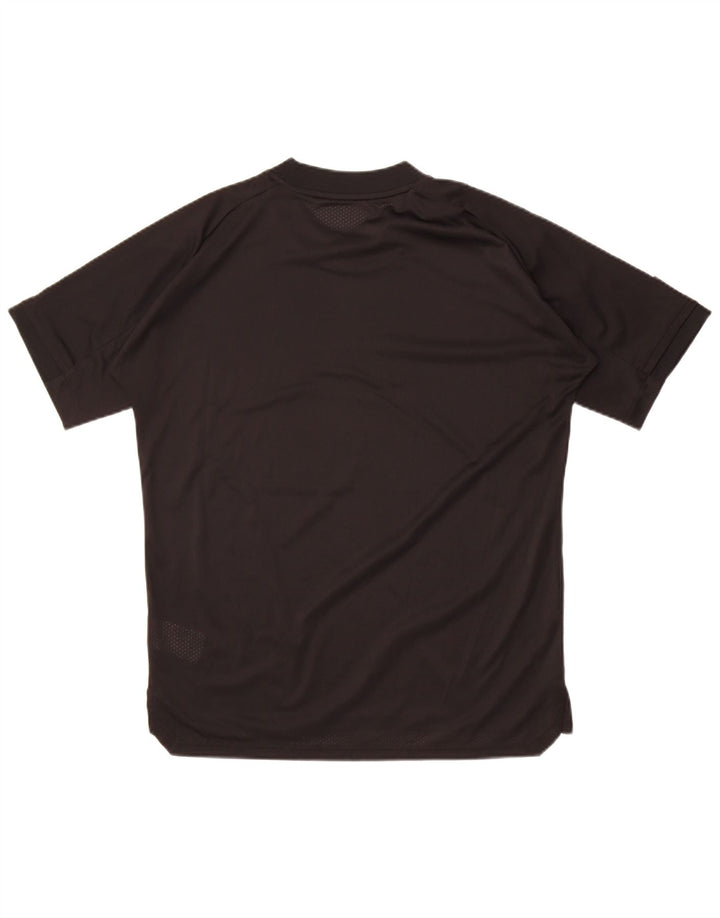 Adidas Mens Aeroready Camiseta Top Médio Poliéster Preto