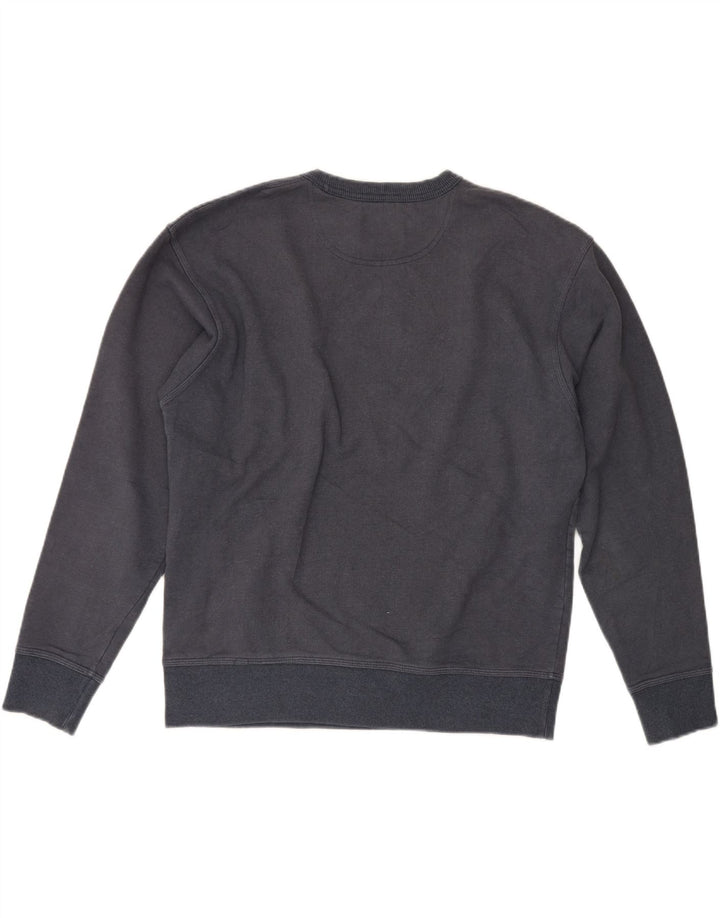 CHAMPION Mens Sweatshirt Jumper Large Navy Blue Cotton Vintage Champion and Second-Hand Champion from Messina Hembry 