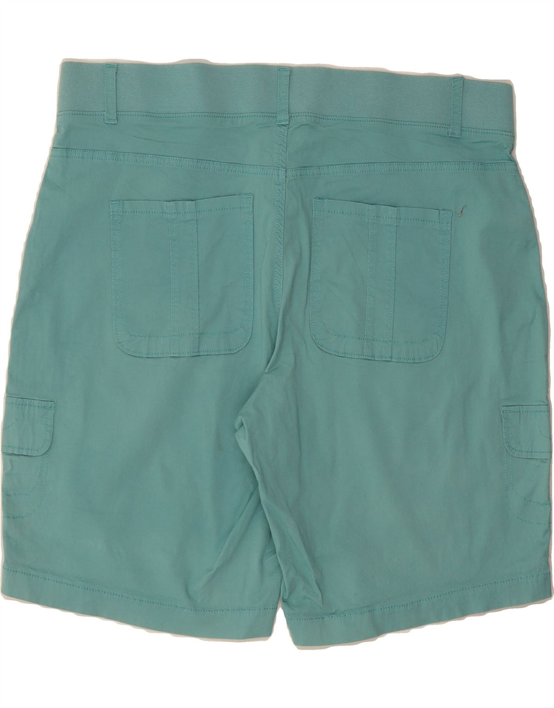 LEE Womens Relaxed Fit Cargo Shorts US 18 2XL W38 Turquoise Cotton Vintage Lee and Second-Hand Lee from Messina Hembry 