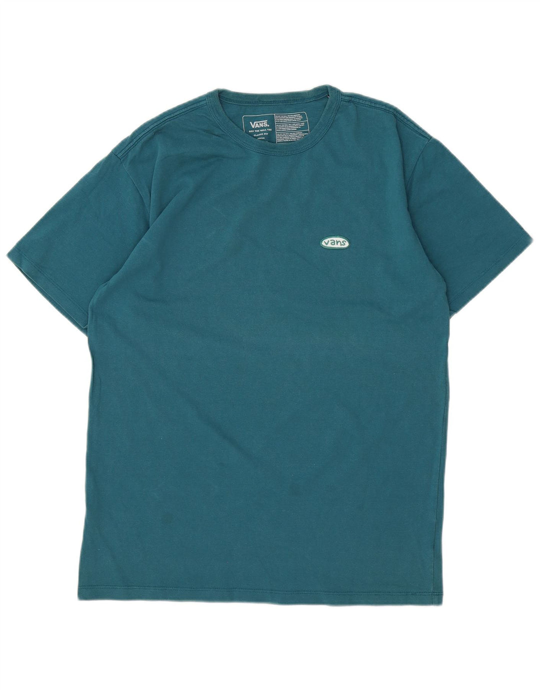 Camiseta Vans Masculina Classic Fit Top Azul Médio