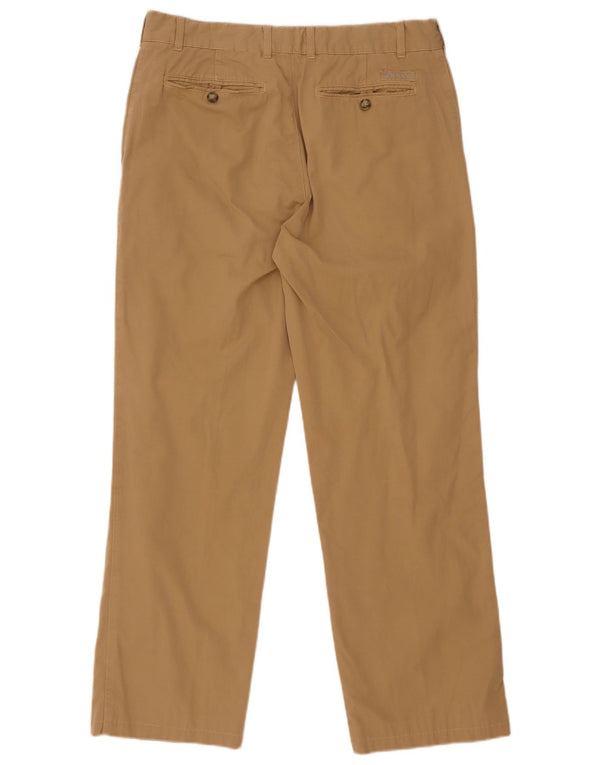 Sergio Tacchini Calça Chino Masculina Reta IT 48 Médio W32 L29 Bege