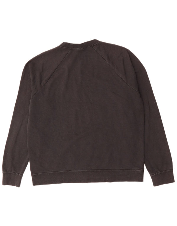 Nike moletom masculino jumper grande algodão preto