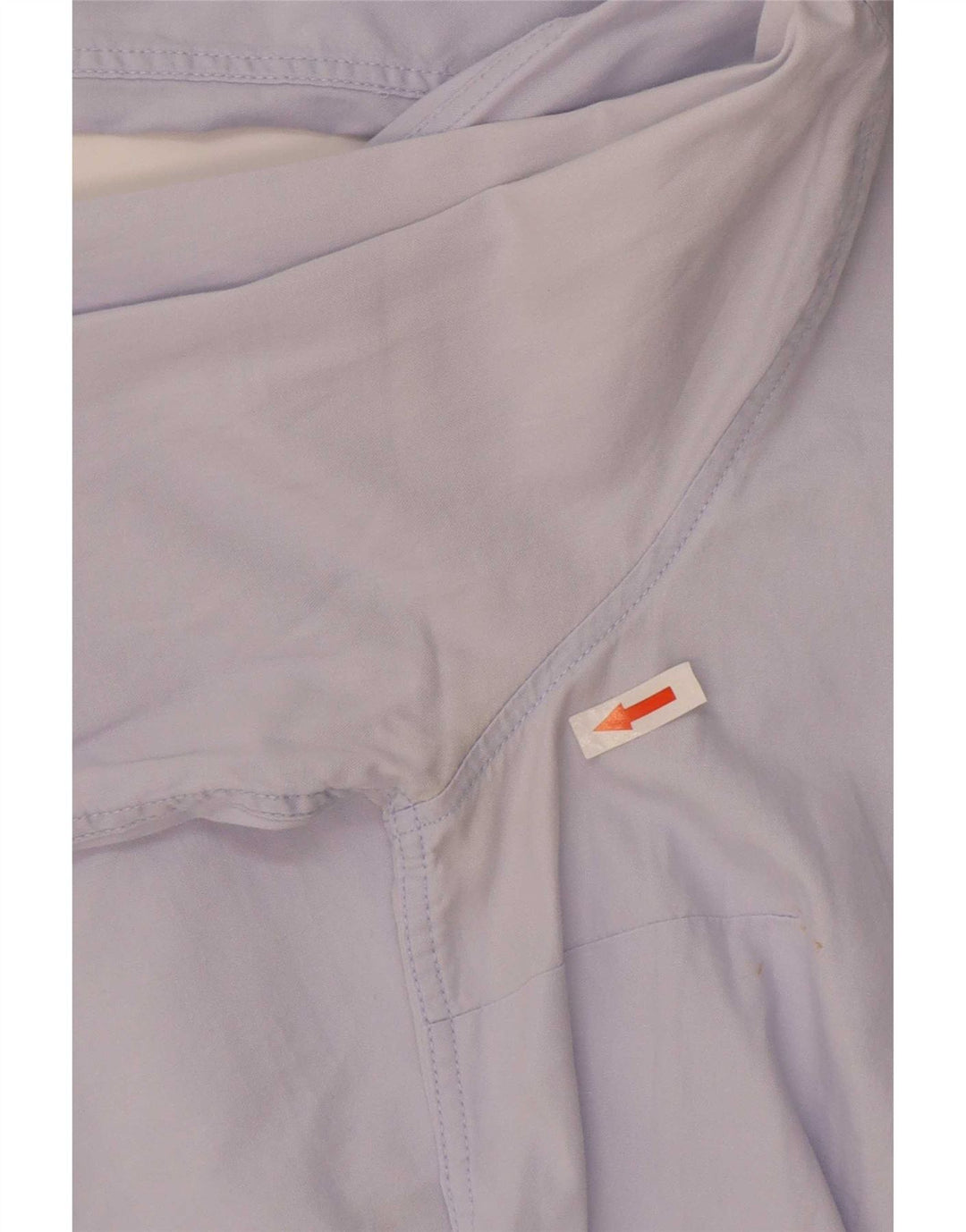 Camisa feminina Tommy Hilfiger EUA 8 algodão azul médio
