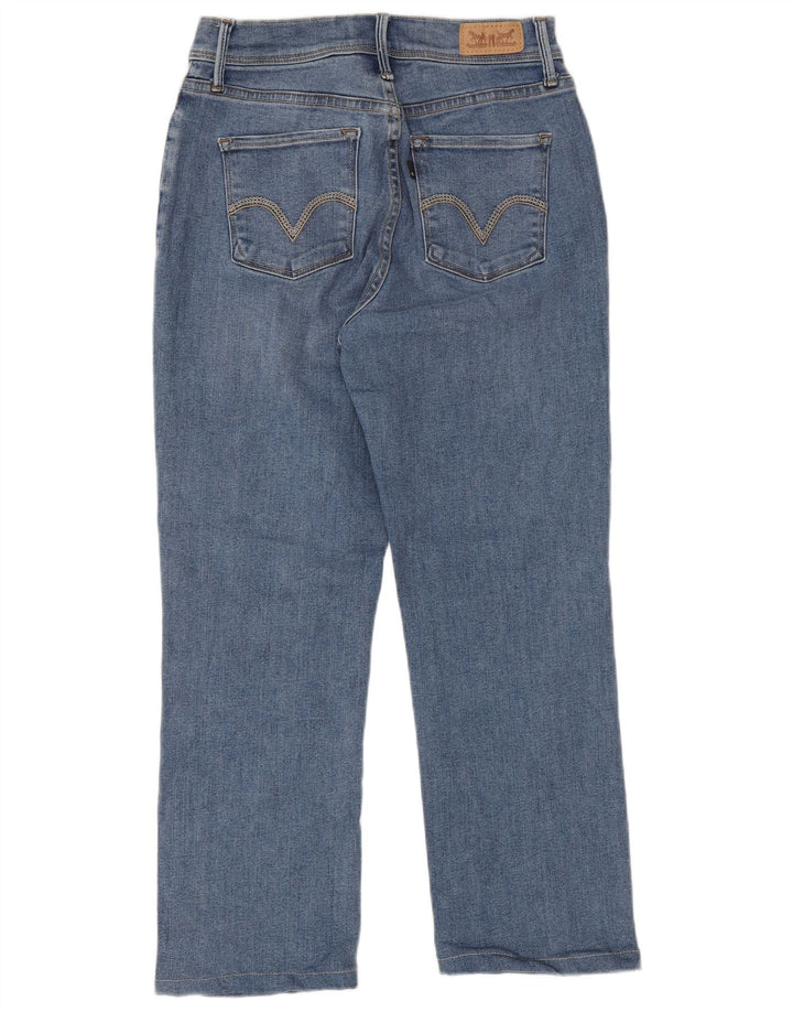 LEVI'S Jeans feminino 512 Straight US 4 pequeno W27 L25 azul