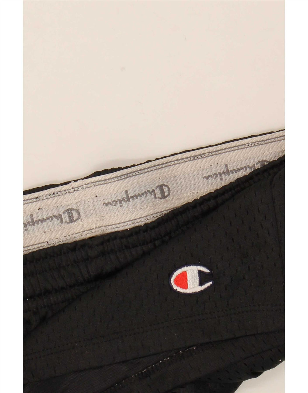Shorts esportivos femininos Champion UK 12 médio preto