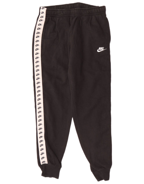 Nike Mens Graphic Calças de treino Joggers Medium Black Colourblock