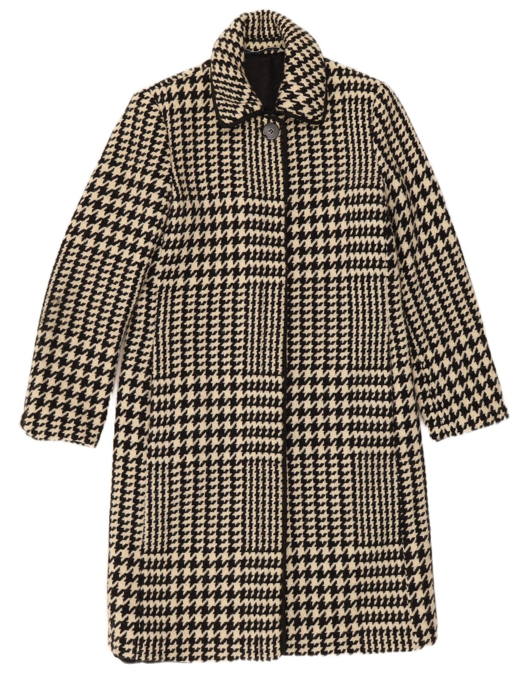Sobretudo feminino Penny Black de ajuste regular IT 38 XS Houndstooth lã