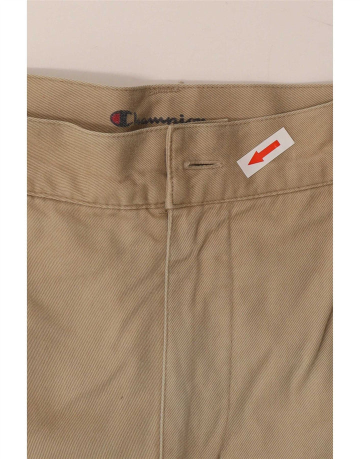 Champion Womens Cargo Shorts Médio W32 Bege