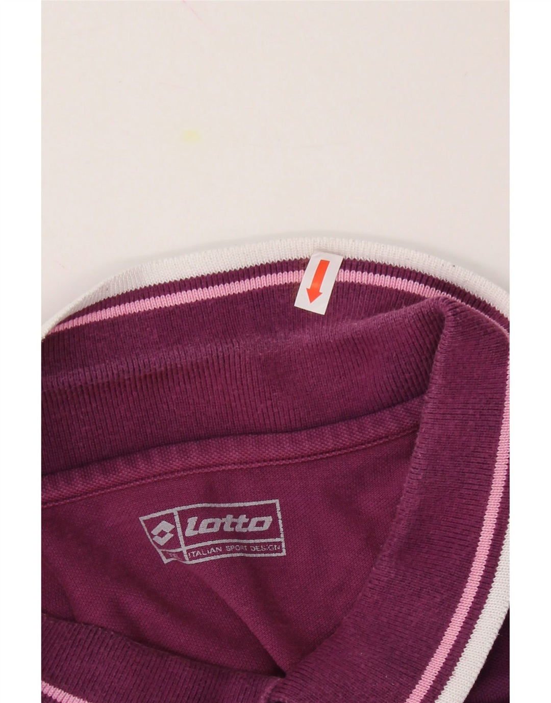 LOTTO Mens Polo Shirt 2XL Purple Cotton Vintage Lotto and Second-Hand Lotto from Messina Hembry 