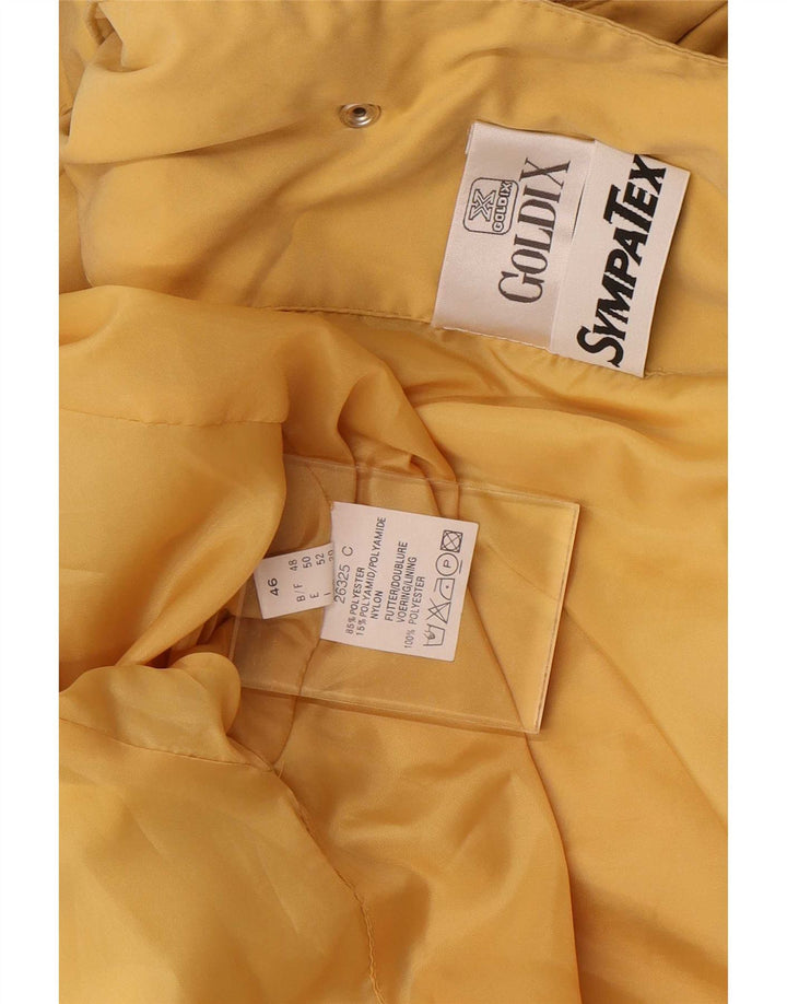 Casaco corta-vento feminino Goldix EU 46 XL amarelo colorblock