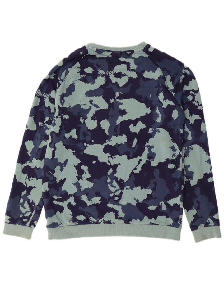 Moletom PUMA Menino Jumper 15-16 Anos Turquesa Camuflagem Poliéster