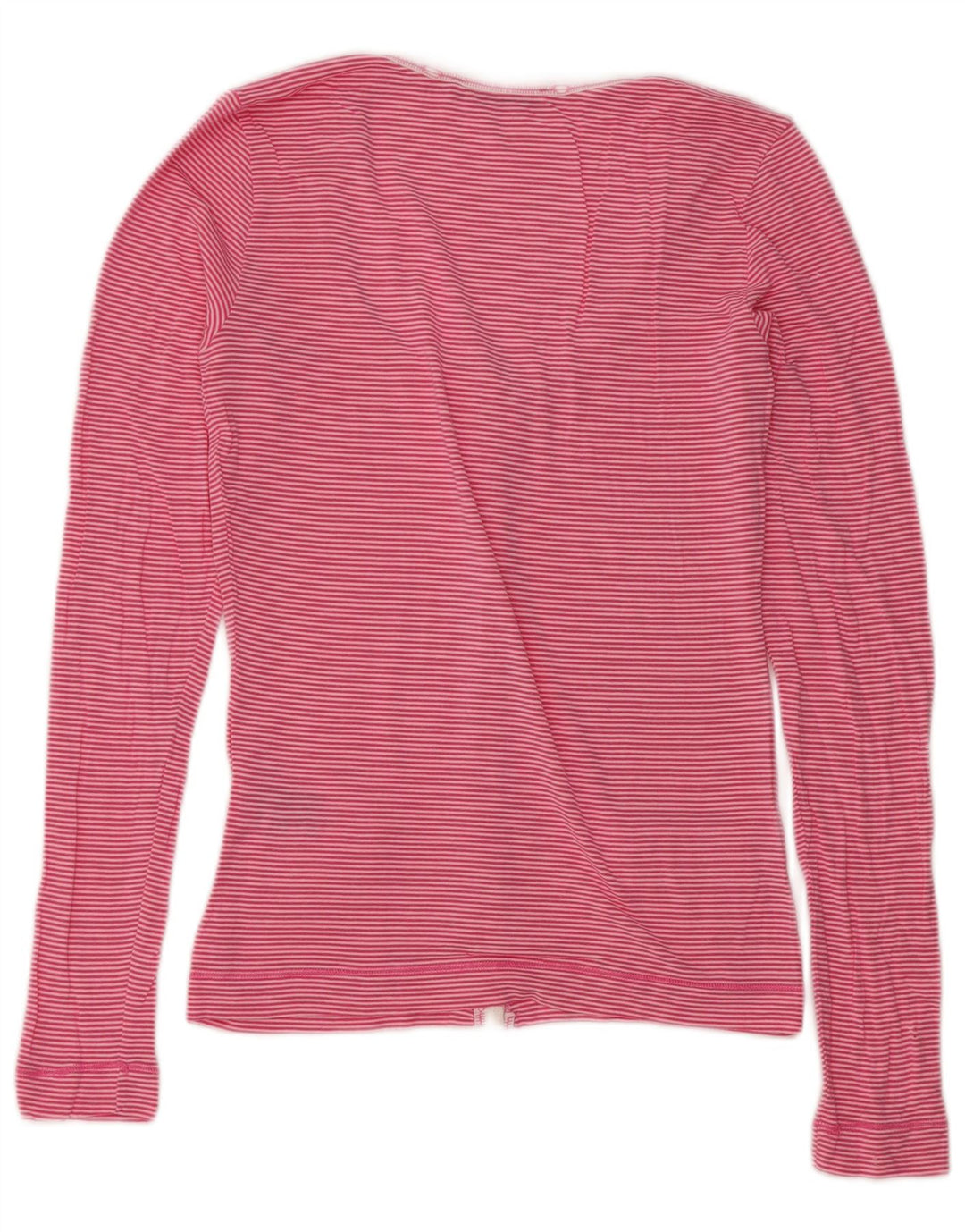 Blusa feminina Liu Jo UK 8 pequena listrada rosa modal