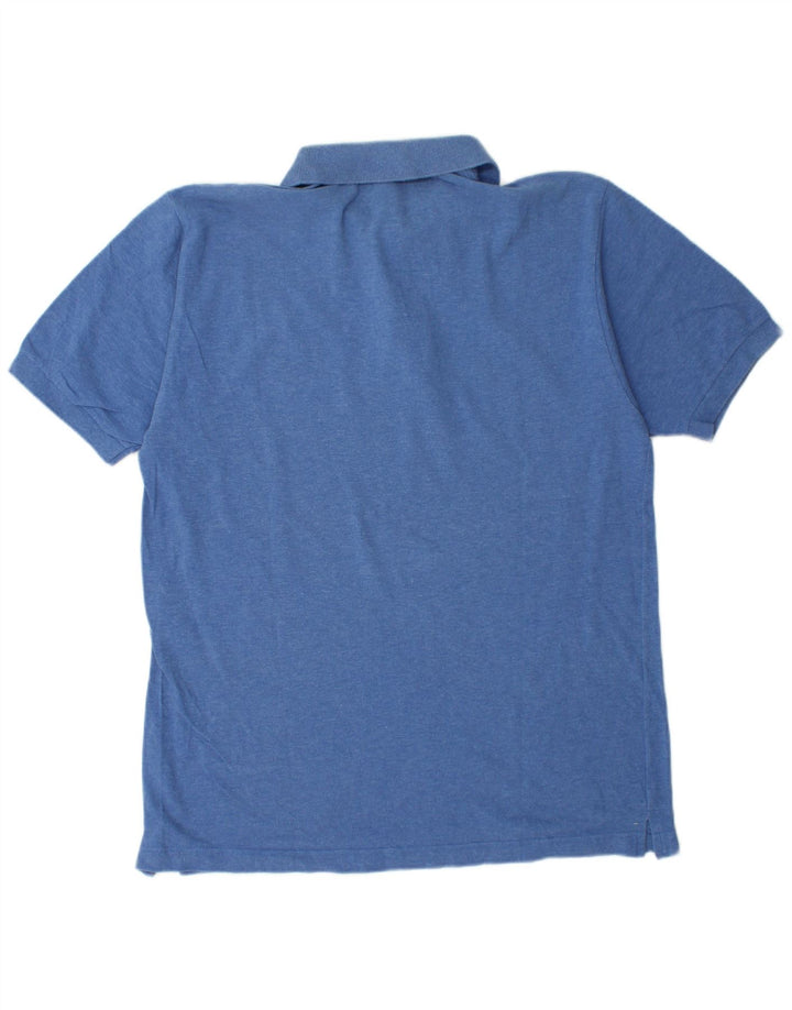Camisa polo masculina Sergio Tacchini azul médio
