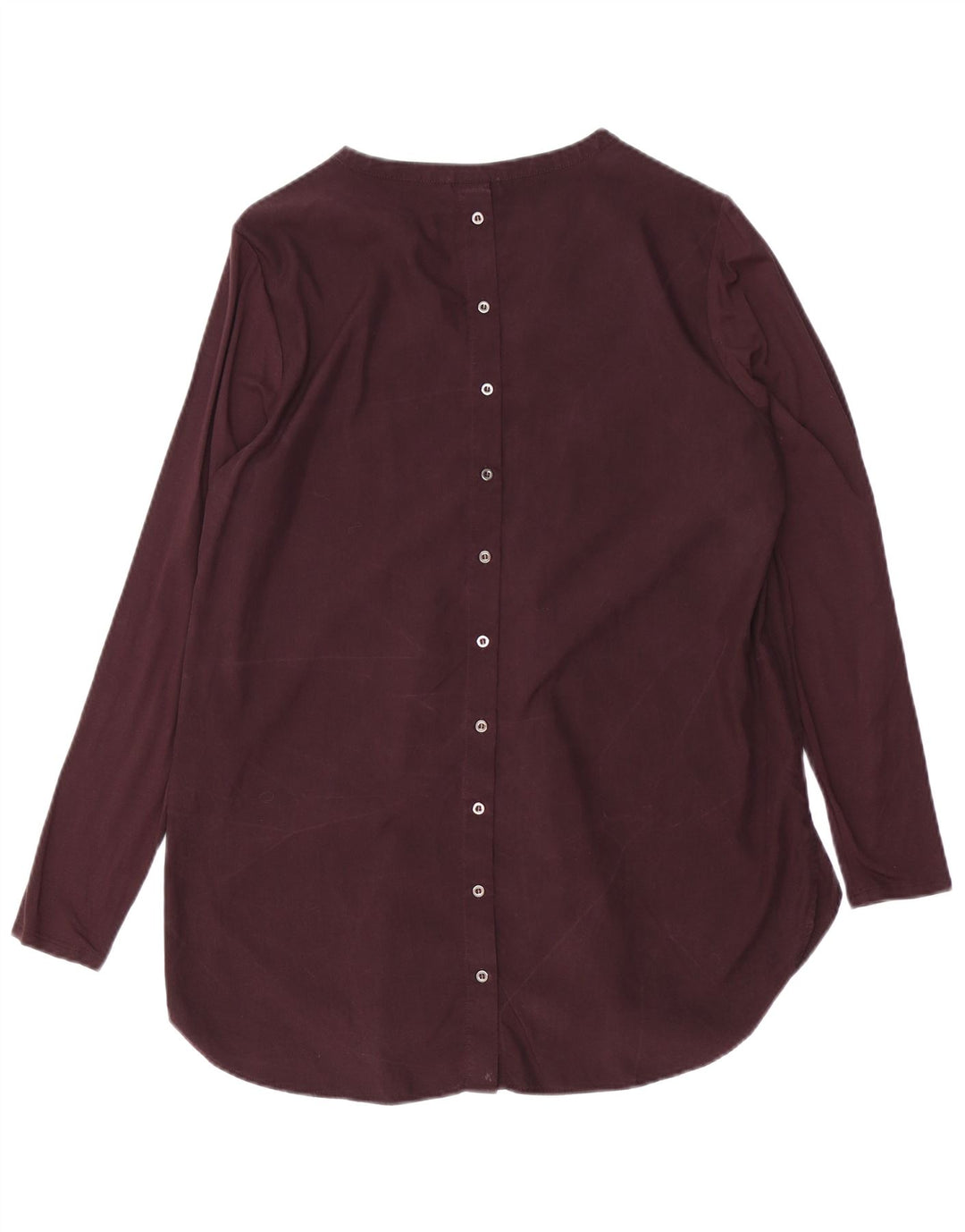 Túnica feminina MINT VELVET UK 14 grande poliéster cor de vinho