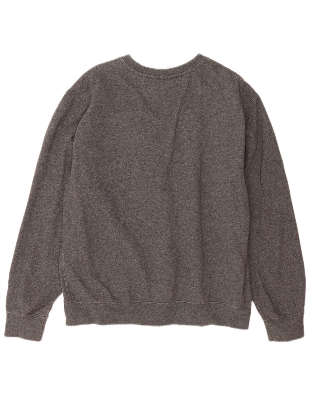 Nike Mens Moletom Jumper Médio Algodão Cinza