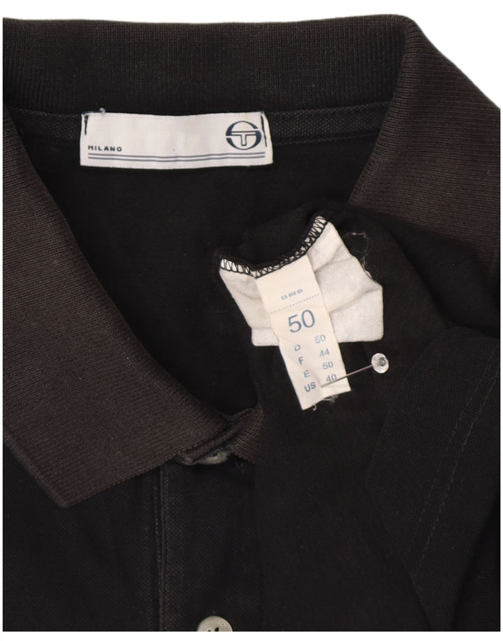 Camisa polo masculina Sergio Tacchini IT 50 médio preto