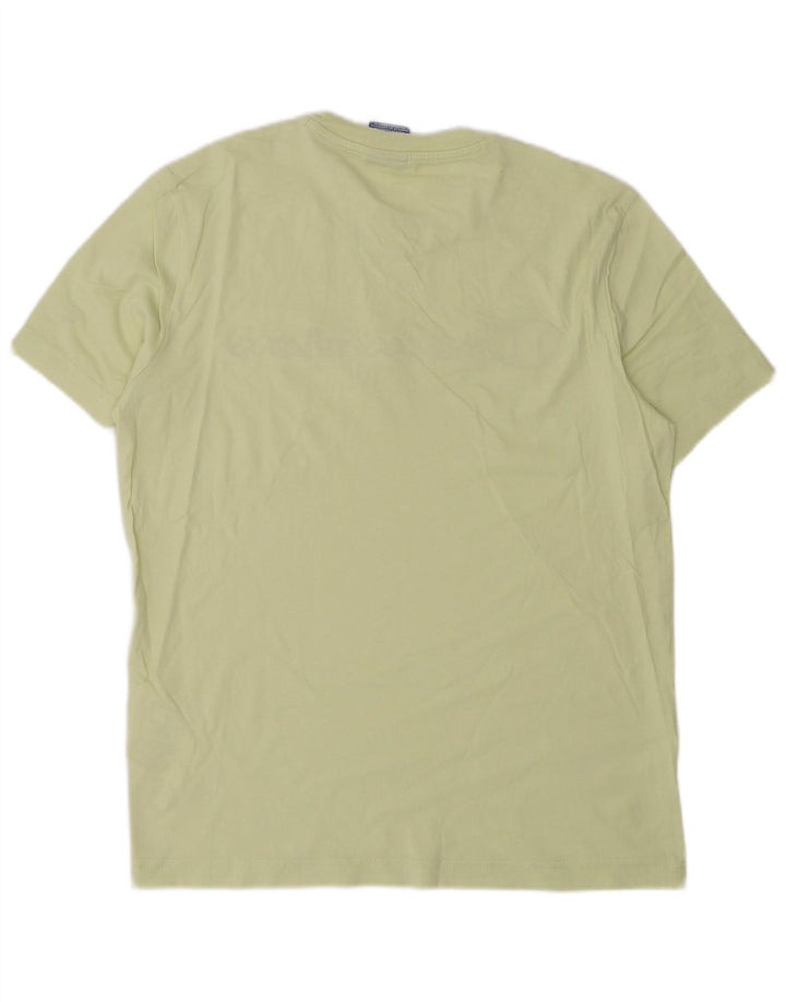 Camiseta masculina gráfica Champion pequeno algodão verde