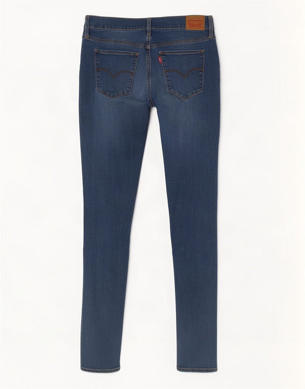 Calça jeans feminina Levi's 310 Shaping Super Skinny W32 L32 azul algodão