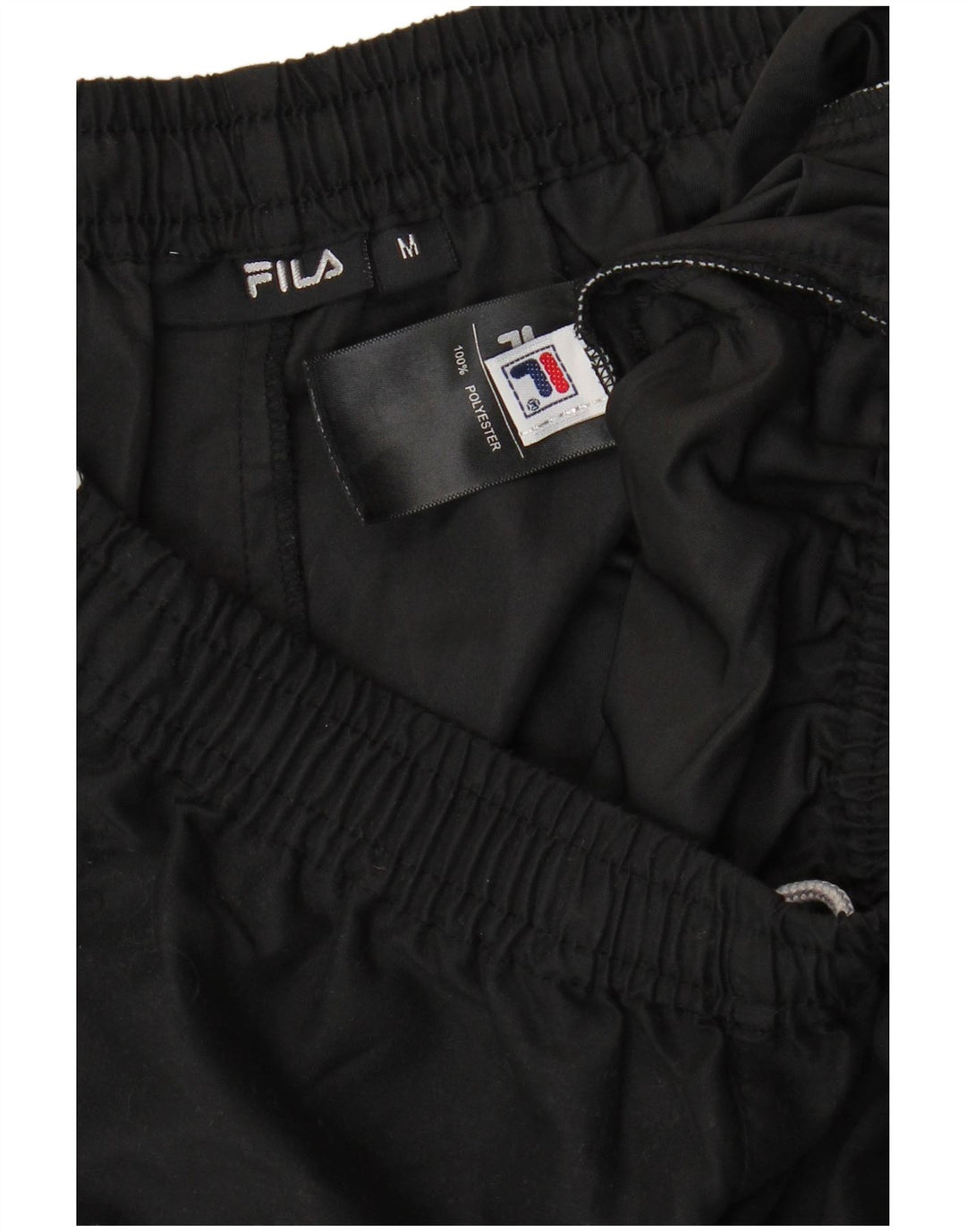 Calça de treino masculina FILA Capri médio preto poliéster