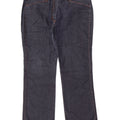 Jeans retos femininos Trussardi W32 L27 algodão azul marinho