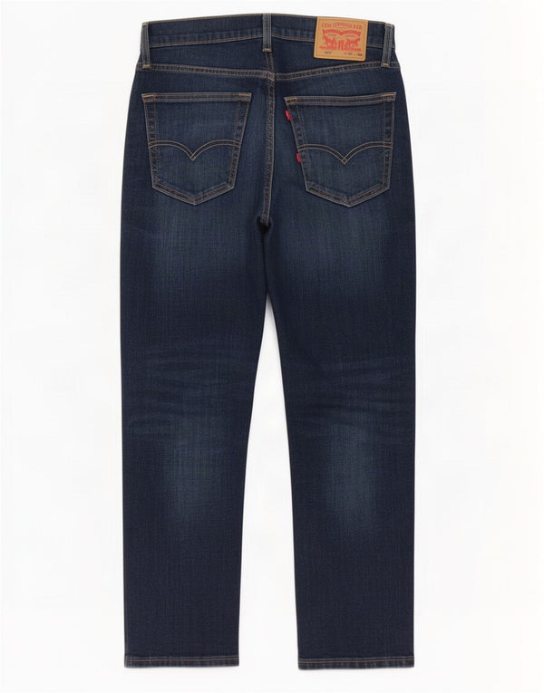Levi's Mens 541 Straight Jeans W30 L30 Navy Blue Cotton