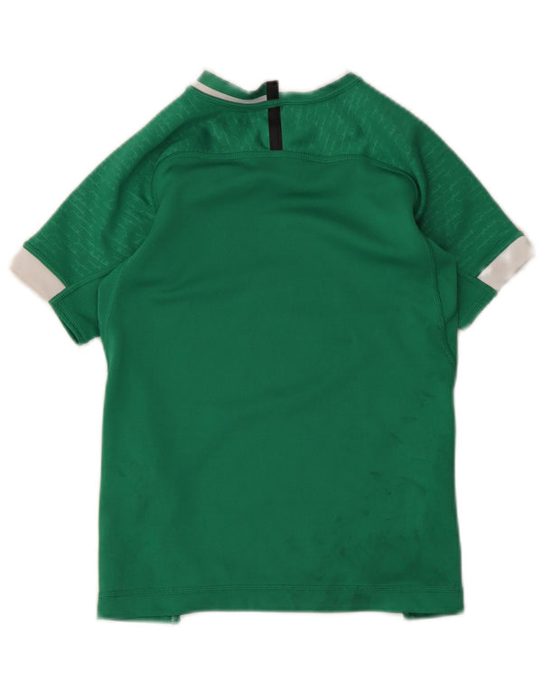 Camiseta Canterbury Boys IRFU com estampa gráfica 5-6 anos verde bloco colorido